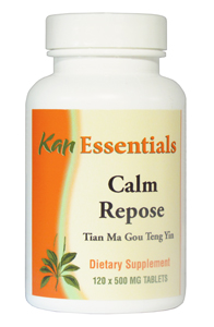 Calm Repose - 60 Tablets (Tian Ma Gou Teng Yin)