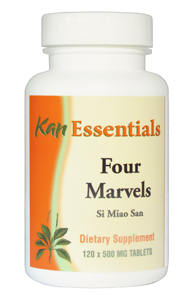 Four Marvels - 60 Tablets (Si Miao San)
