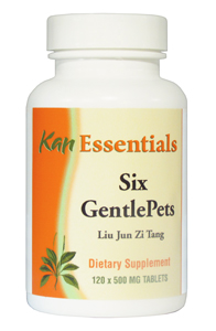 Six Gentlepets - 60 Tablets - (Liu Jun Zi Tang)