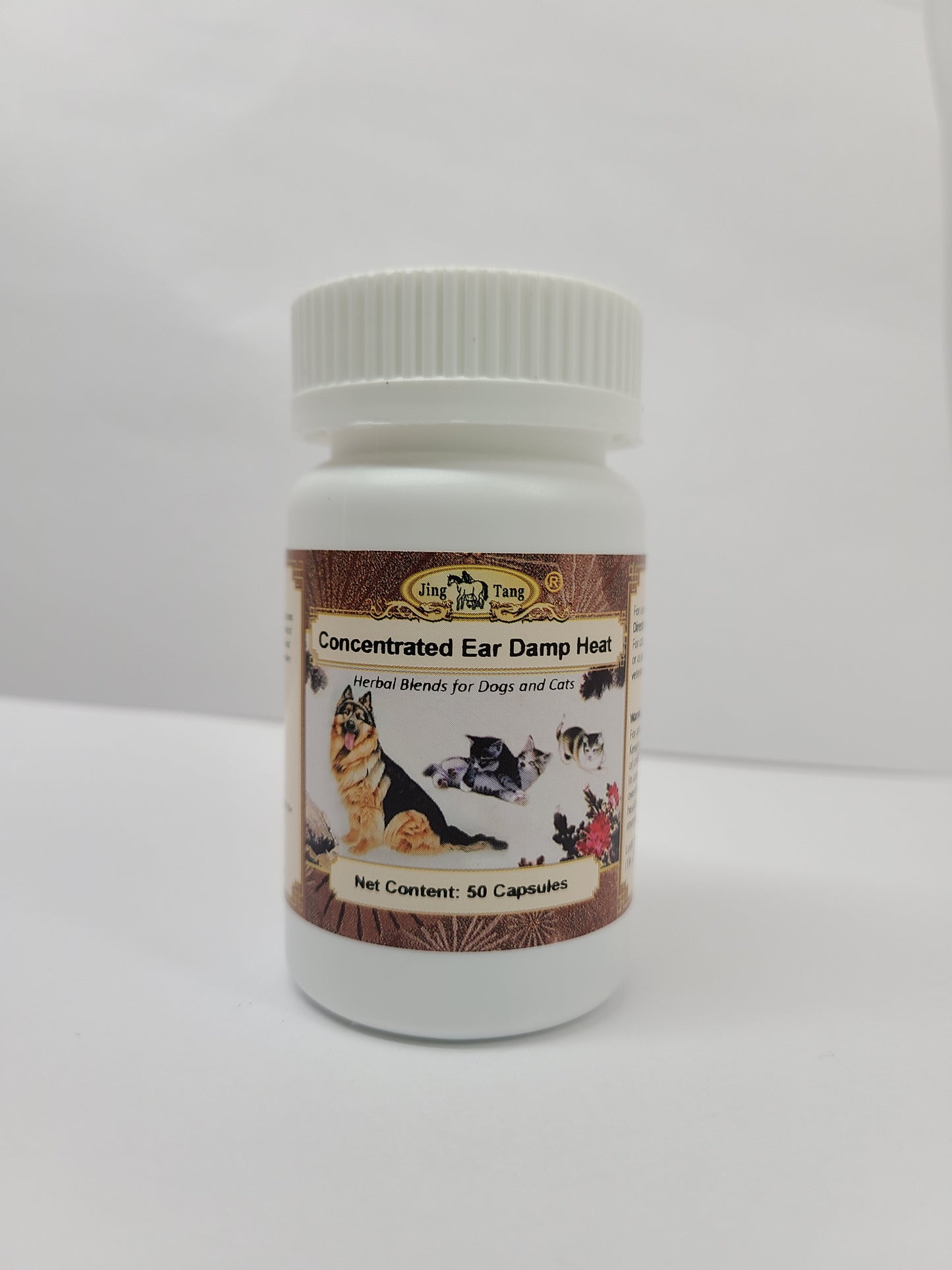 Jing Tang Herbals :Concentrated Ear Damp Heat 0.2g capsule (50 capsule bottle)