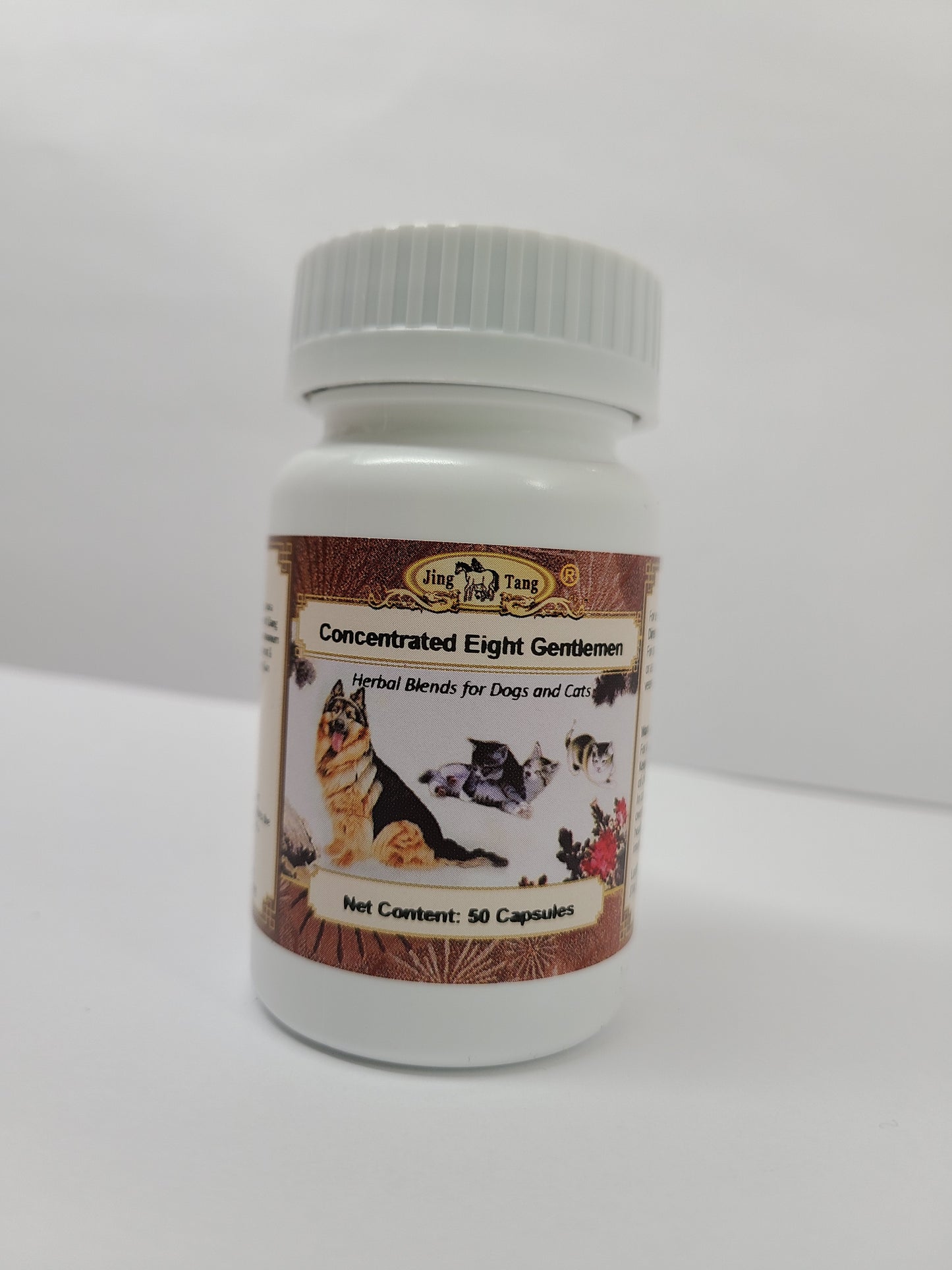 Jing Tang Herbals :Concentrated Eight Gentlemen 0.2g capsule (50 capsule bottle)