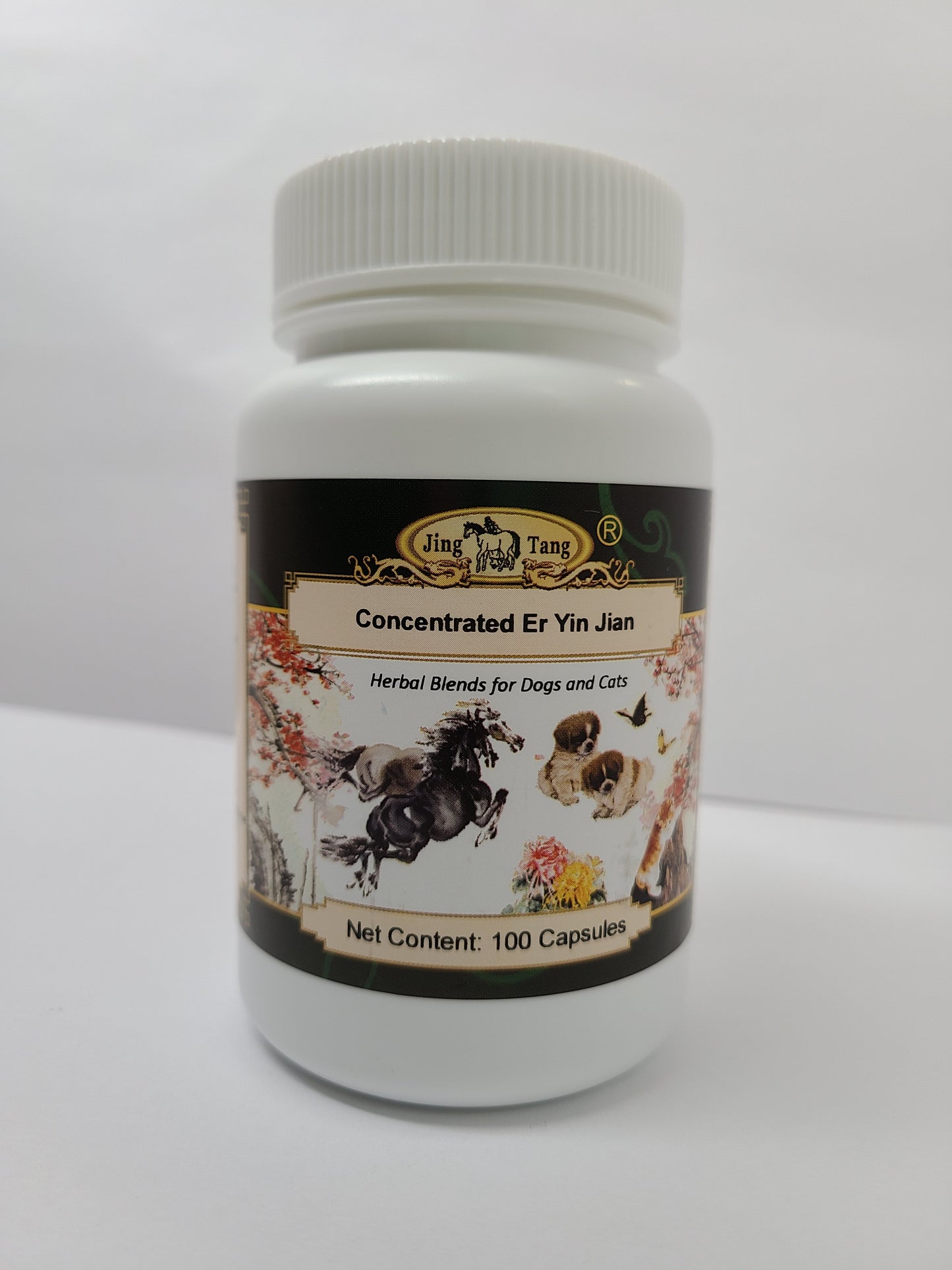 Jing Tang Herbals: Concentrated Er Yin Jian 0.2g capsule (100 capsule bottle)