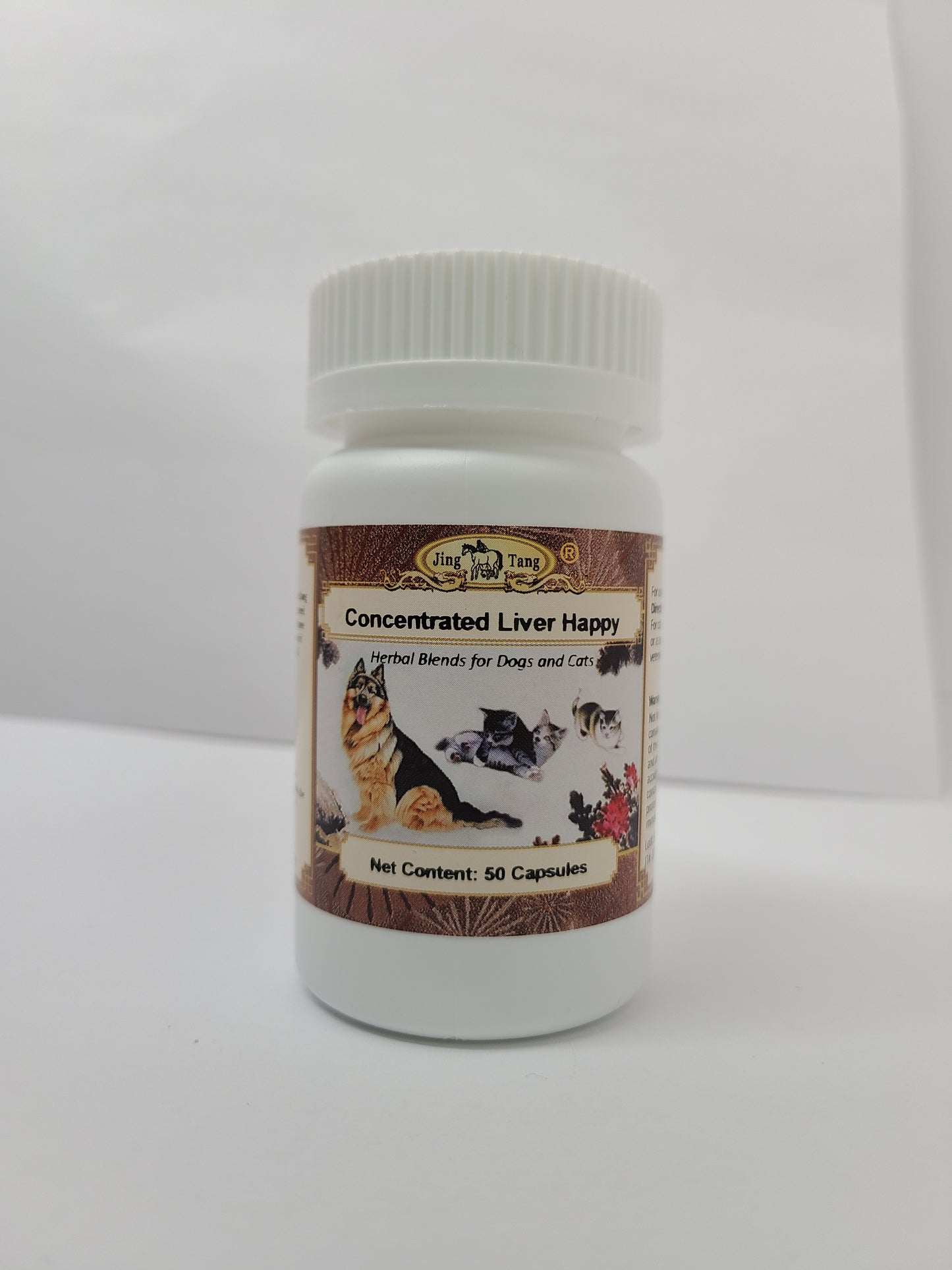 Jing Tang Herbals: Concentrated Liver Happy 0.2g capsule (50 capsule bottle)