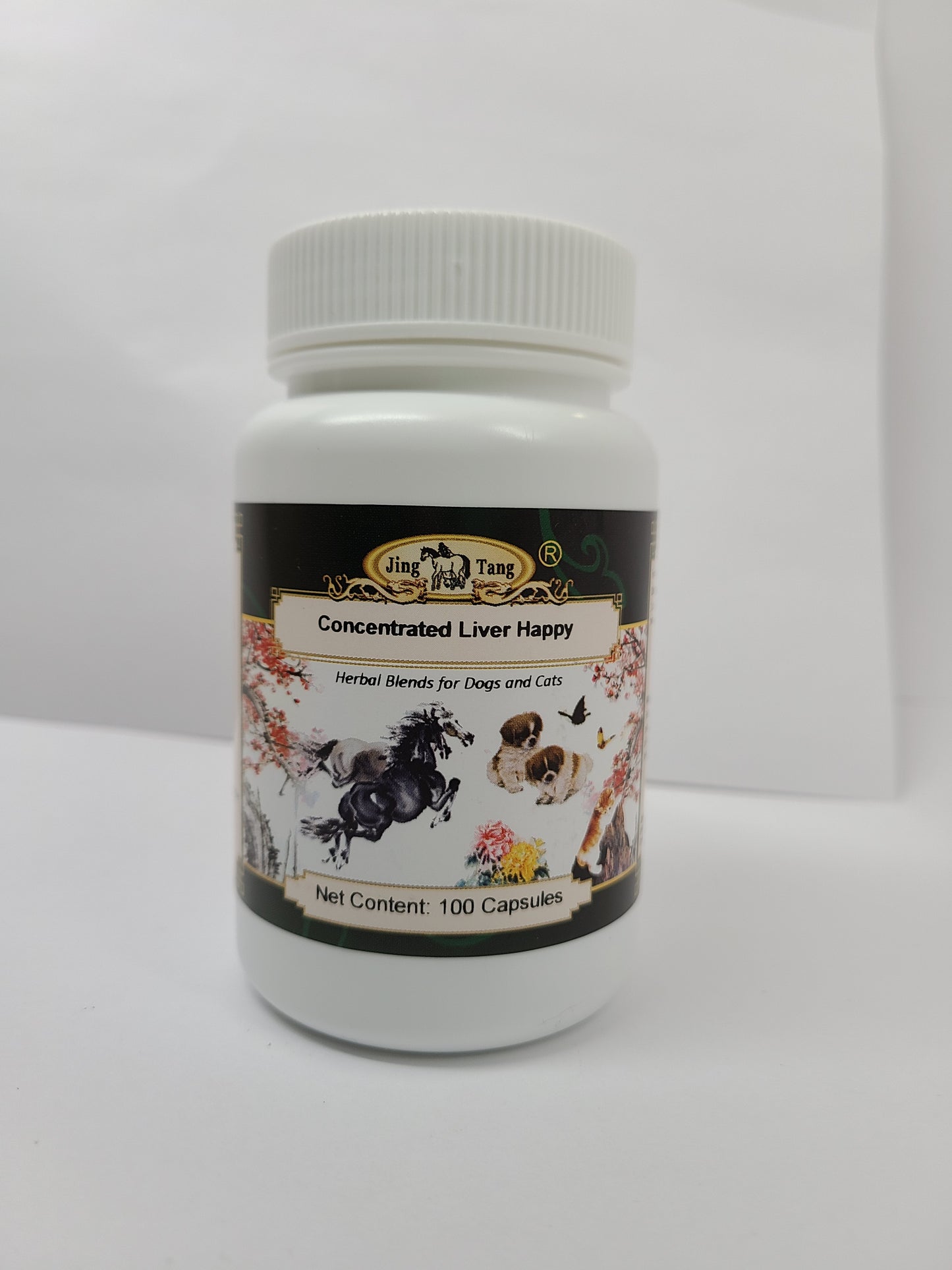 Jing Tang Herbals :Concentrated Liver Happy 0.5g capsule (100 capsule bottle)