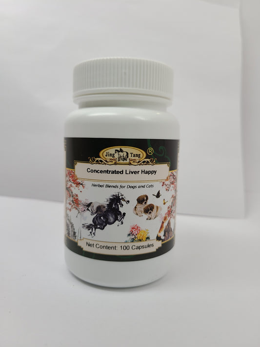 Jing Tang Herbals: Concentrated Liver Happy 0.5g capsule (100 capsule bottle)