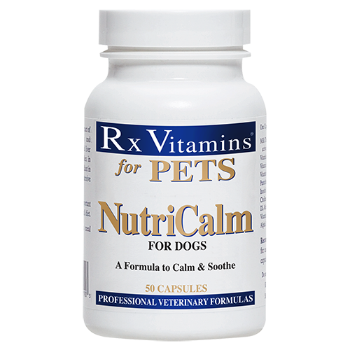 RX Vitamins Nutri Calm for Dogs 50 capsules