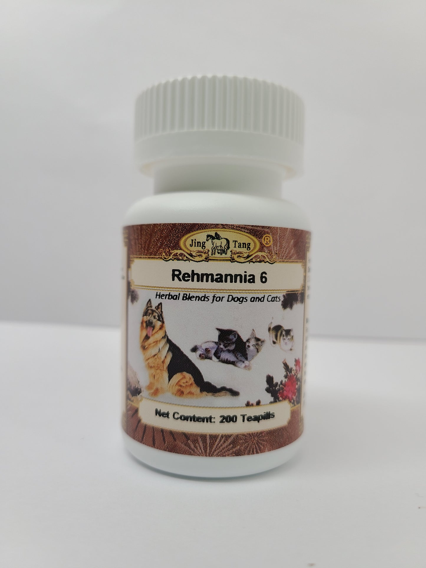 Jing Tang Herbals : Rehmannia 6  200 teapills (1 bottle)