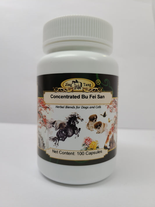 Jing Tang Herbals :Concentrated Bu Fei San 0.5g capsule (100 capsule bottle)