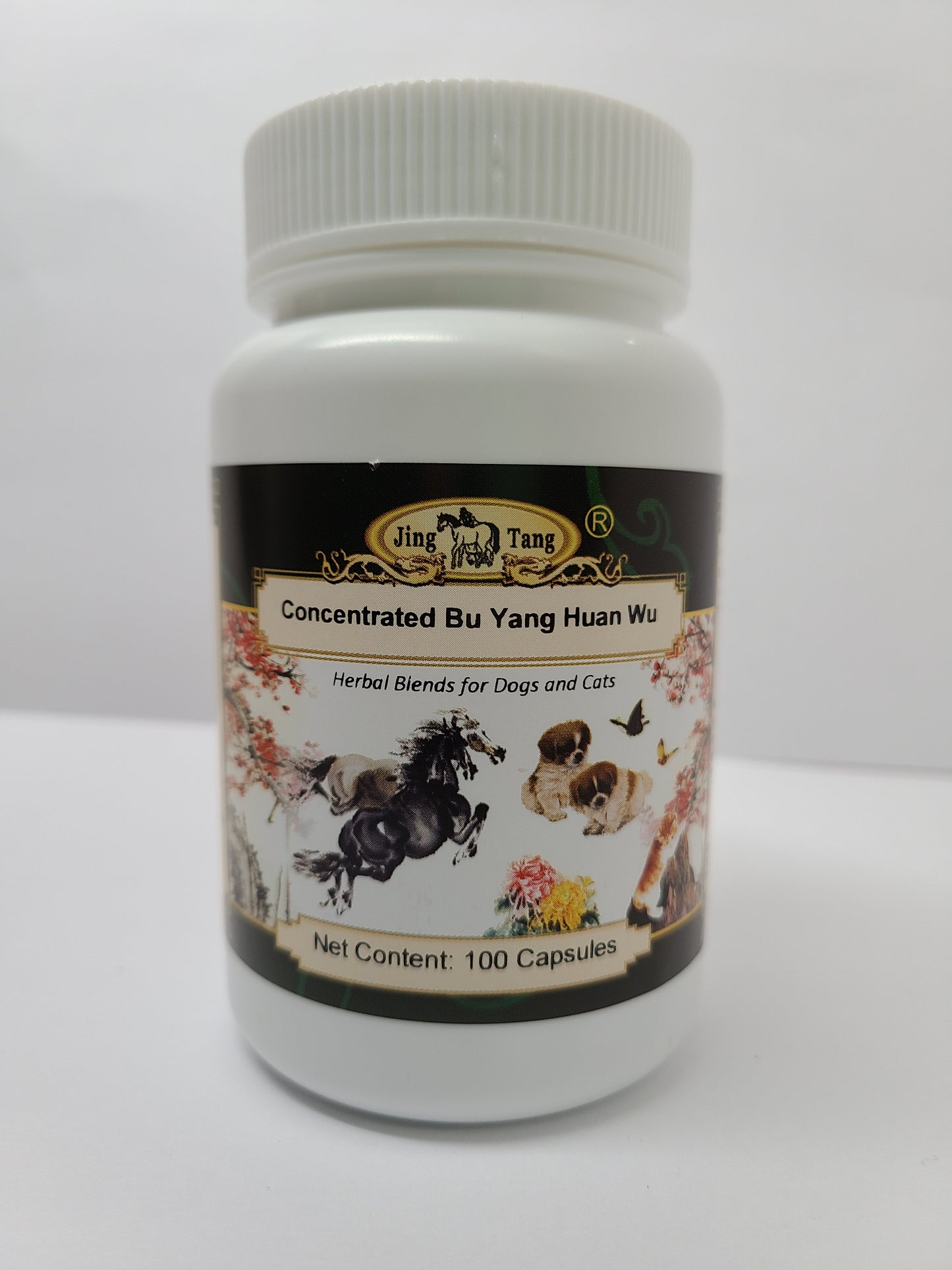 Jing Tang Herbals :Concentrated Bu Yang Huan Wu 0.5g capsule (100 capsule bottle)