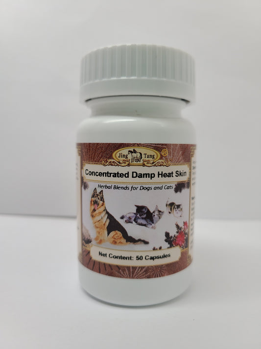 Jing Tang Herbals :Concentrated Damp Skin Heat 0.2g capsule (50 capsule bottle)