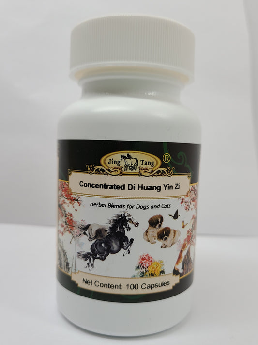 Jing Tang Herbals :Concentrated Di Huang Yin Zi 0.5g capsule (100 capsule bottle)