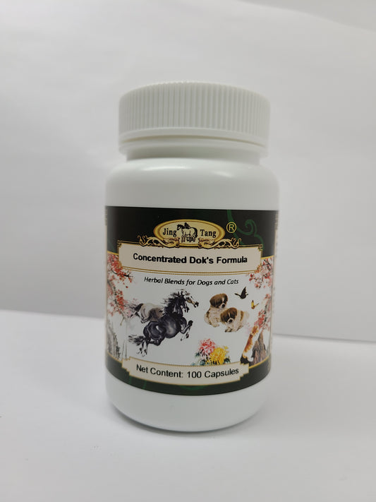 Jing Tang Herbals :Concentrated Dok's Formula 0.5g capsule (100 capsule bottle)