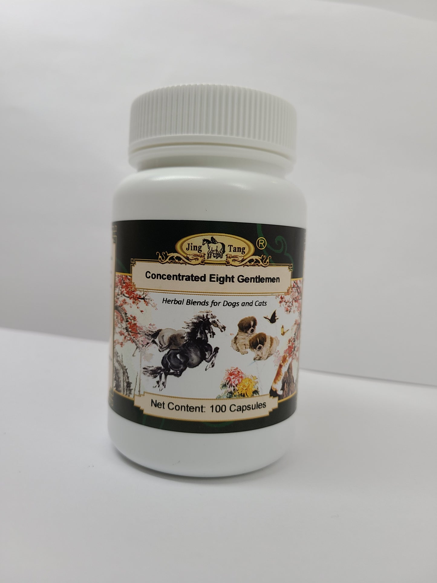 Jing Tang Herbals :Concentrated Eight Gentlemen 0.5g capsule (100 capsule bottle)