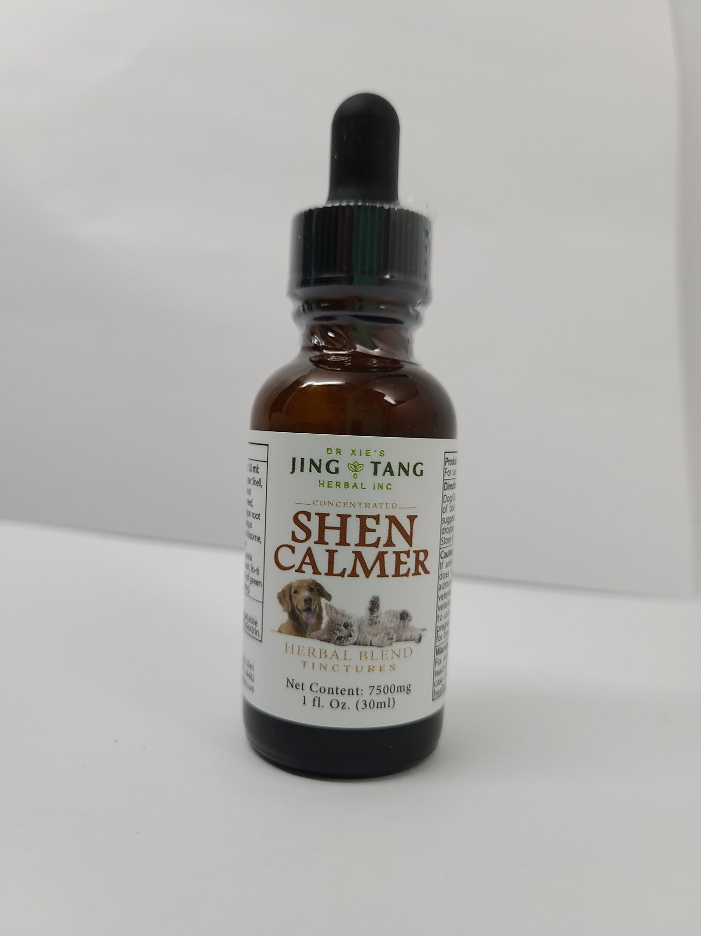 Jing Tang Herbals: Concentrated Shen Calmer 7500mg Whitefish Tincture (1 bottle)