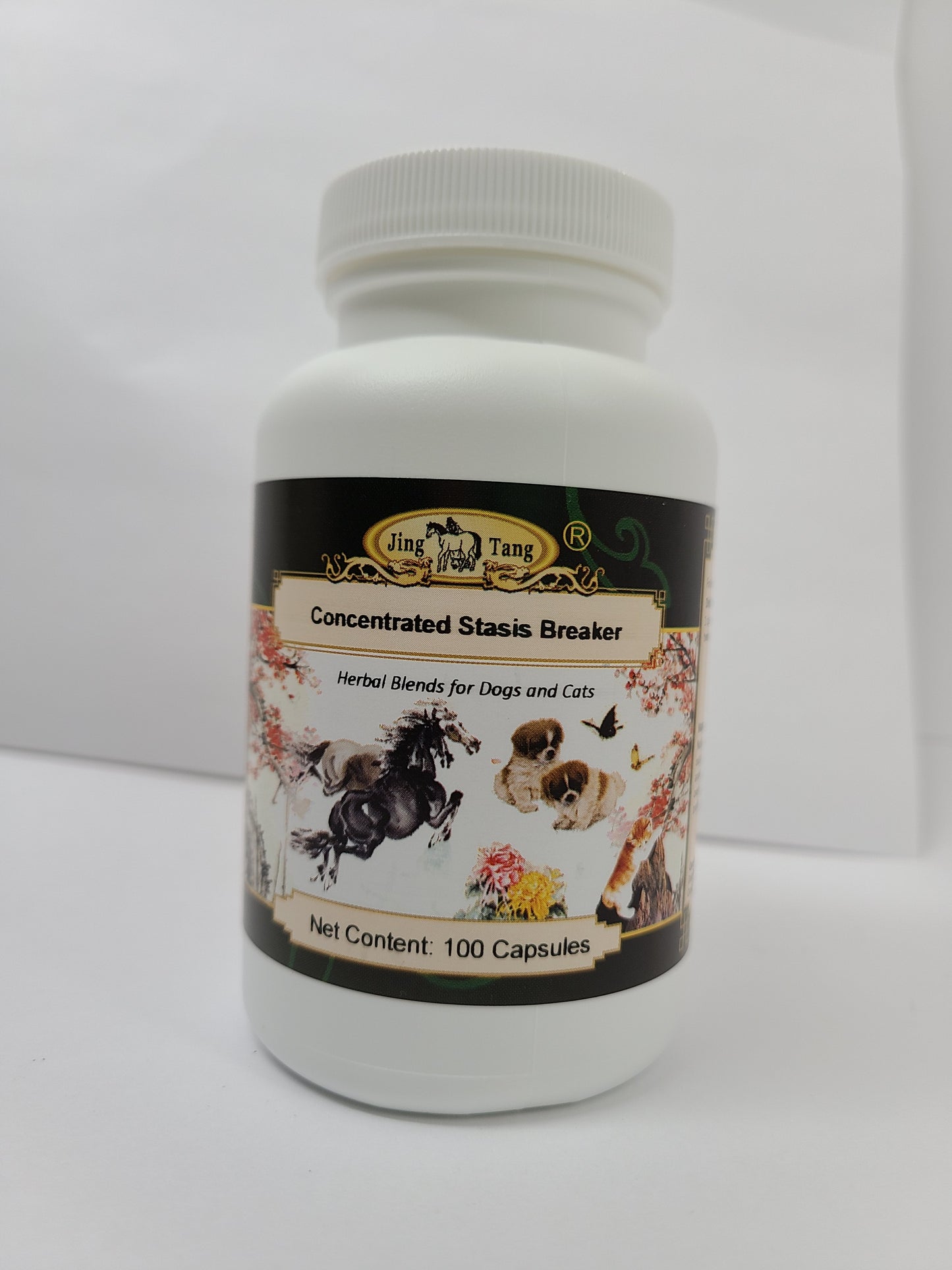 Jing Tang Herbals: Concentrated Stasis Breaker 0.5g capsule (100 capsule bottle)