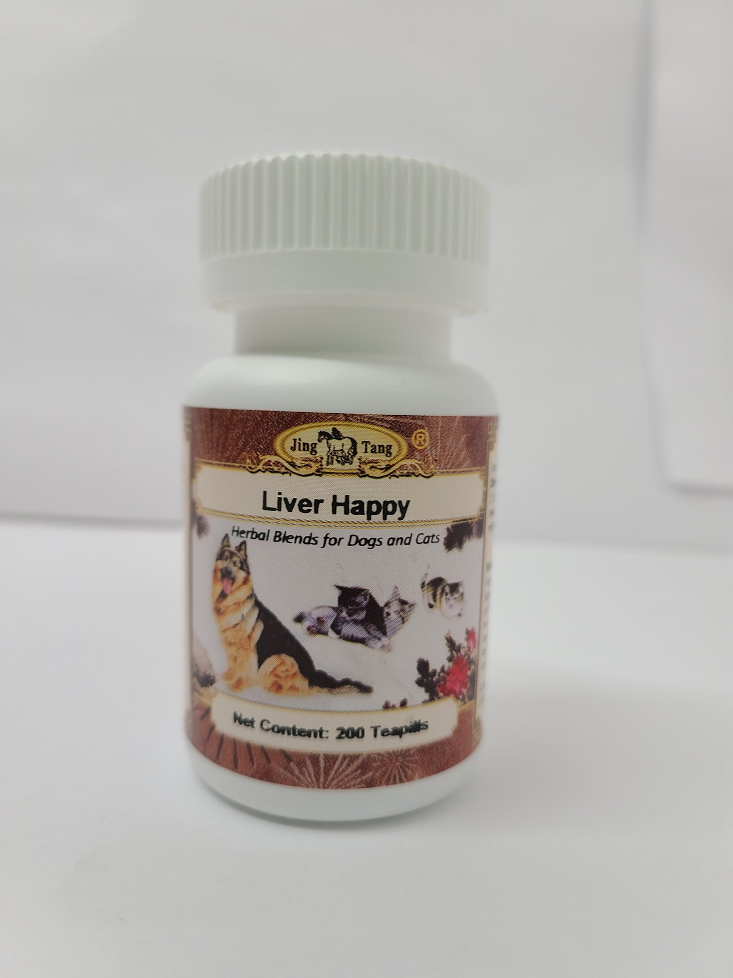 Jing Tang Herbals: Liver Happy 200 teapills (1 bottle)