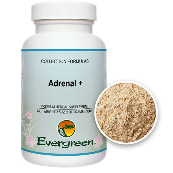 Evergreen Collection: Adrenal + Granules  (100g bottle)