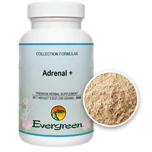 Evergreen Collection: Adrenal + Granules  (100g bottle)