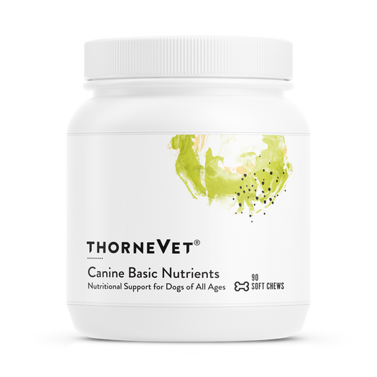Thorne Vet: Canine Basic Nutrients (90 soft chew bottle)
